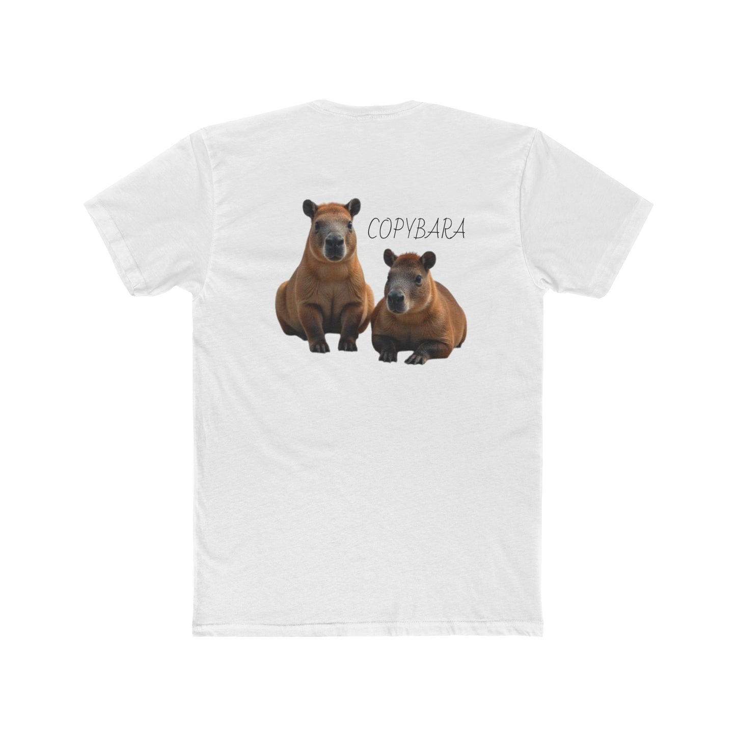 Funny Copybara T-Shirt | Unisex Cotton Crew Tee for Animal Lovers