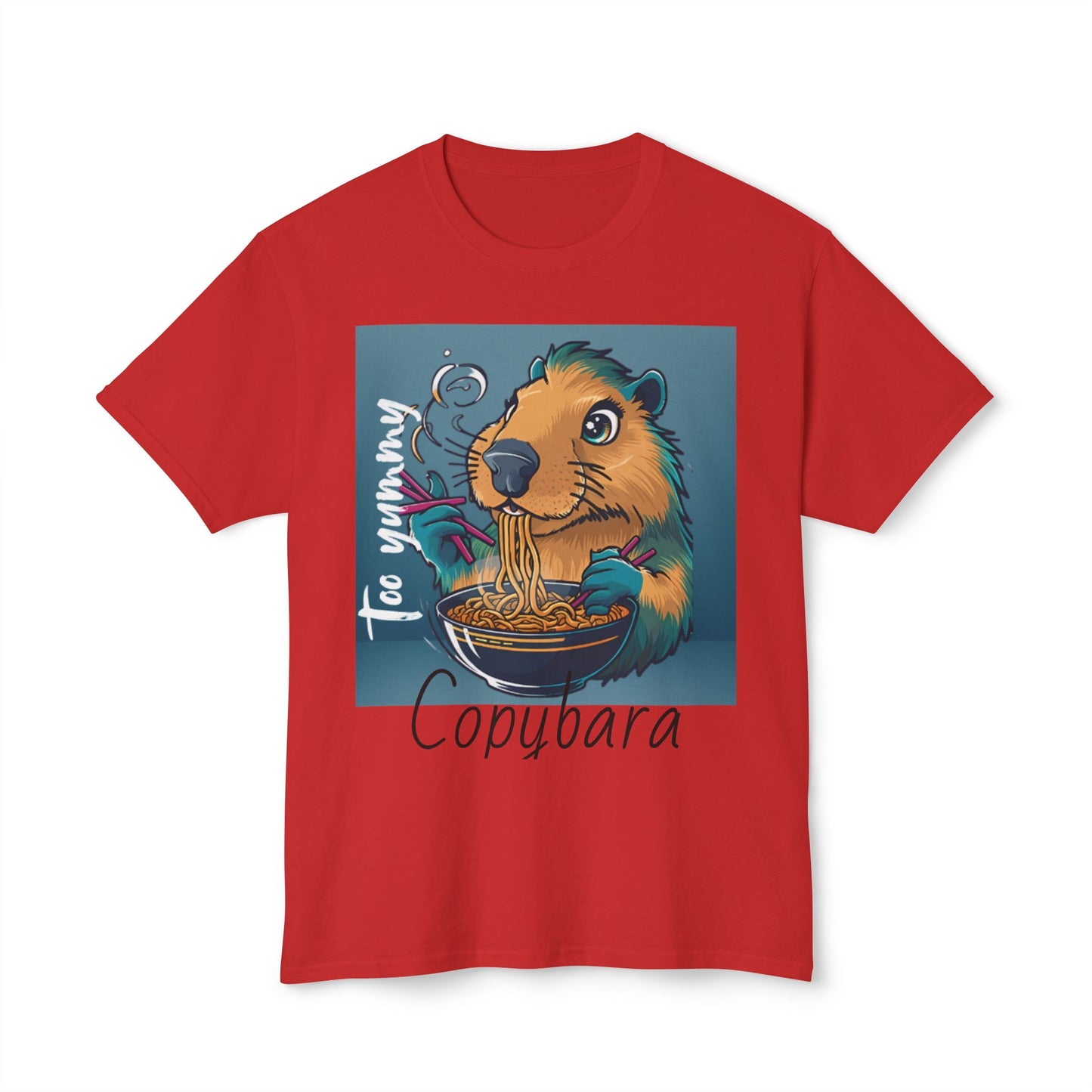 Funny Copybara T-Shirt - Too Yummy Design