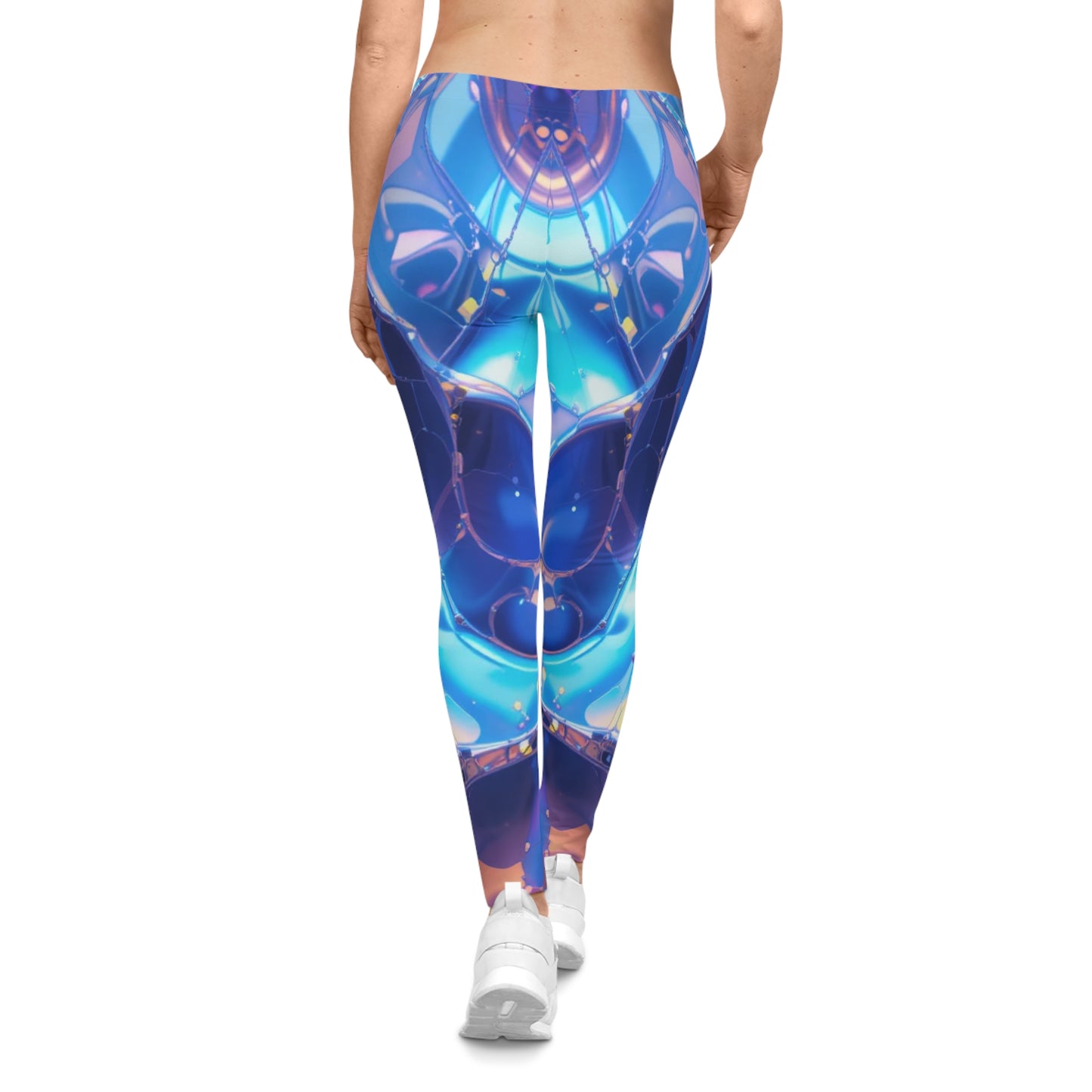 Abstract Leggings for Women