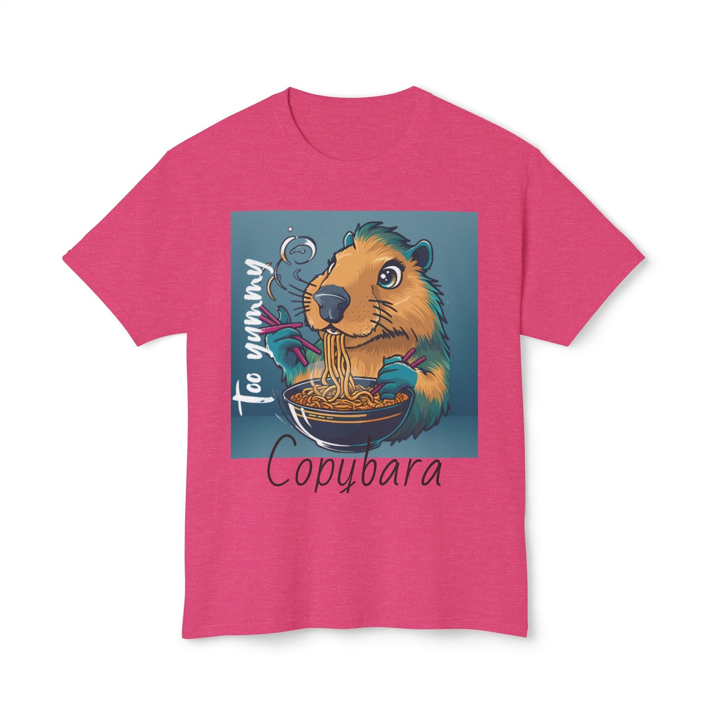 Funny Copybara T-Shirt - Too Yummy Design