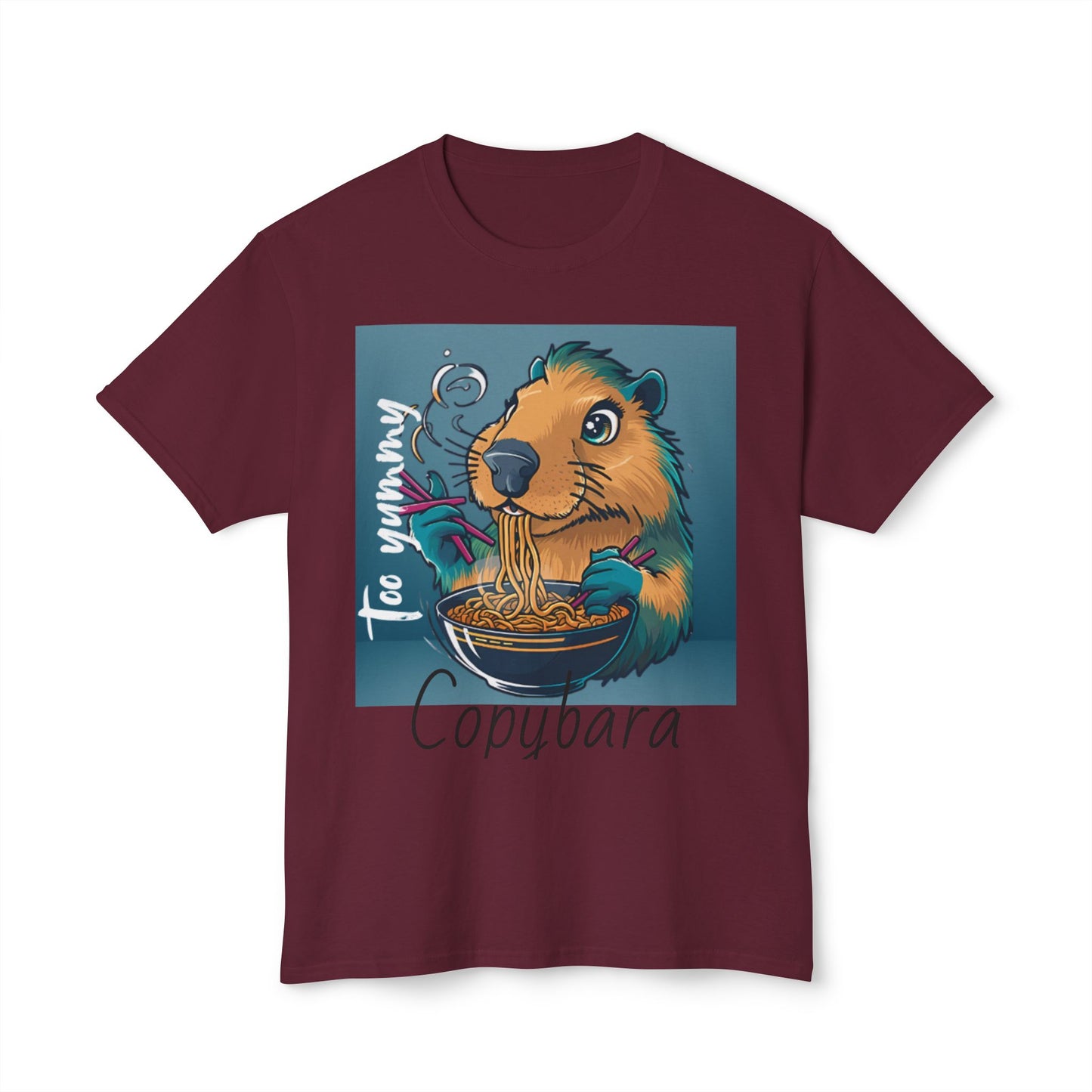 Funny Copybara T-Shirt - Too Yummy Design