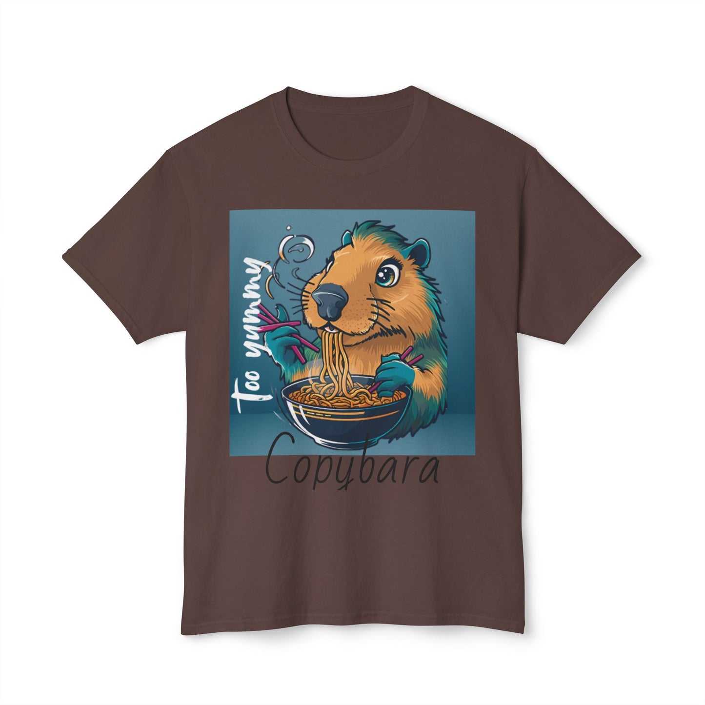 Funny Copybara T-Shirt - Too Yummy Design