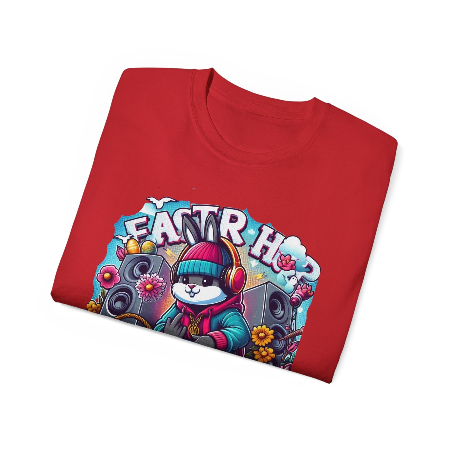 Hip Hop Bunny Tee - Easter Streetwear