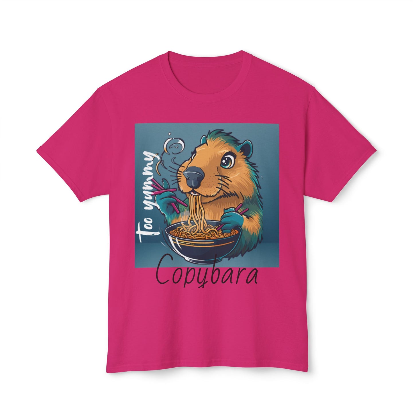 Funny Copybara T-Shirt - Too Yummy Design