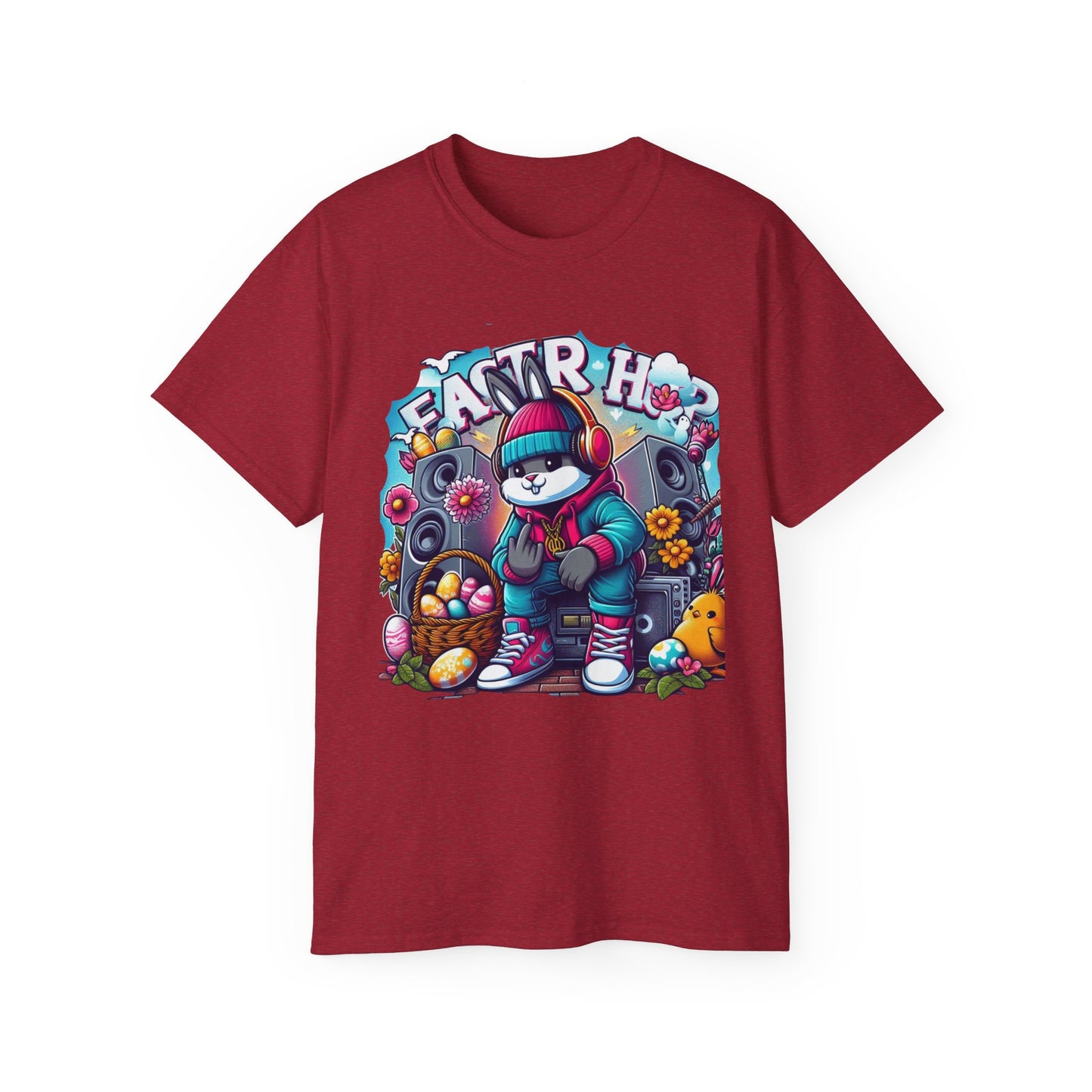 Hip Hop Bunny Tee - Easter Streetwear