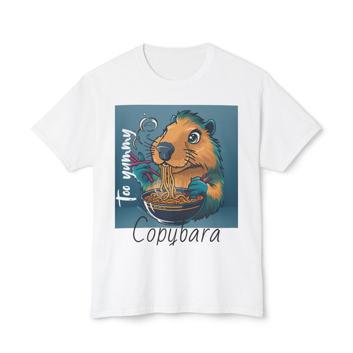Funny Copybara T-Shirt - Too Yummy Design