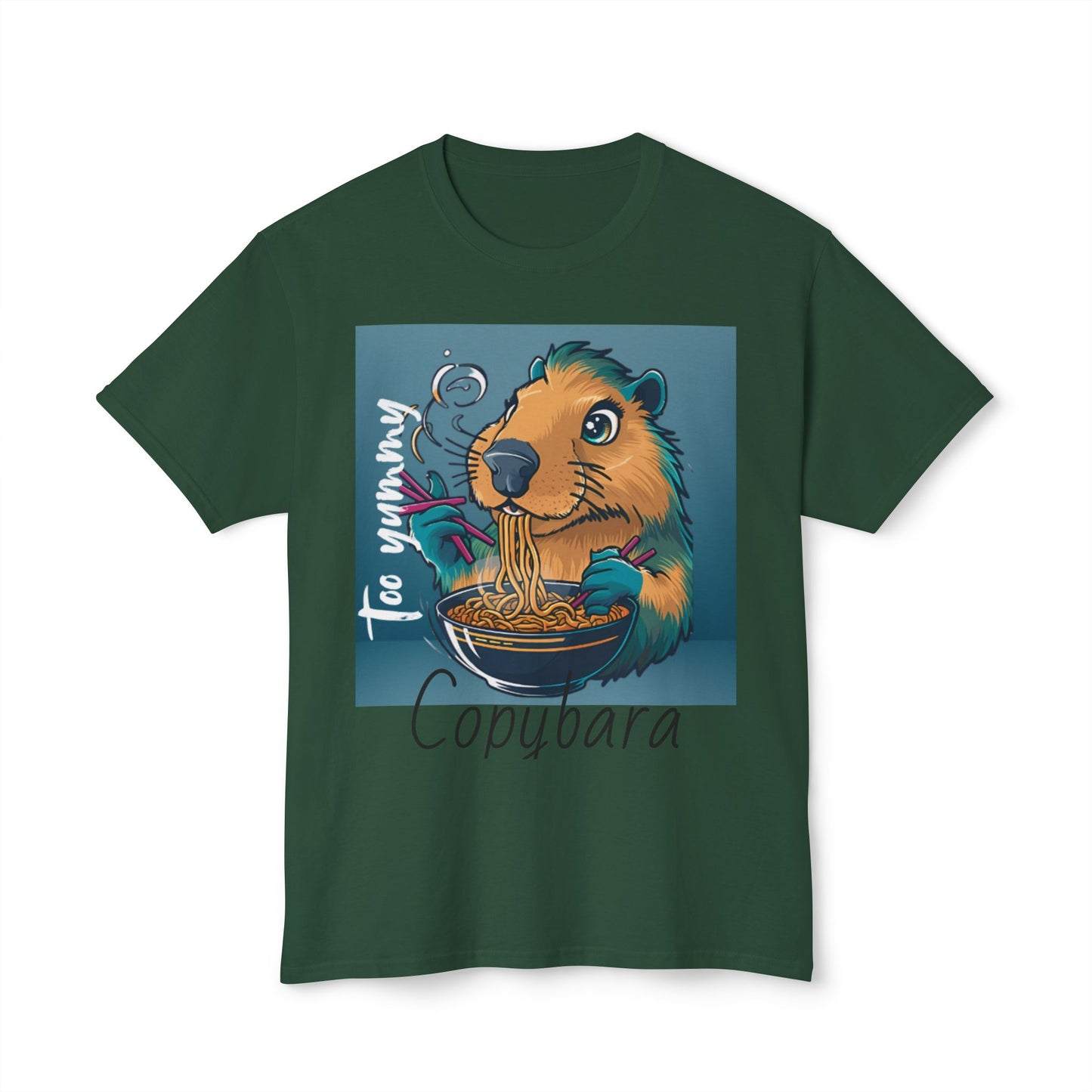 Funny Copybara T-Shirt - Too Yummy Design