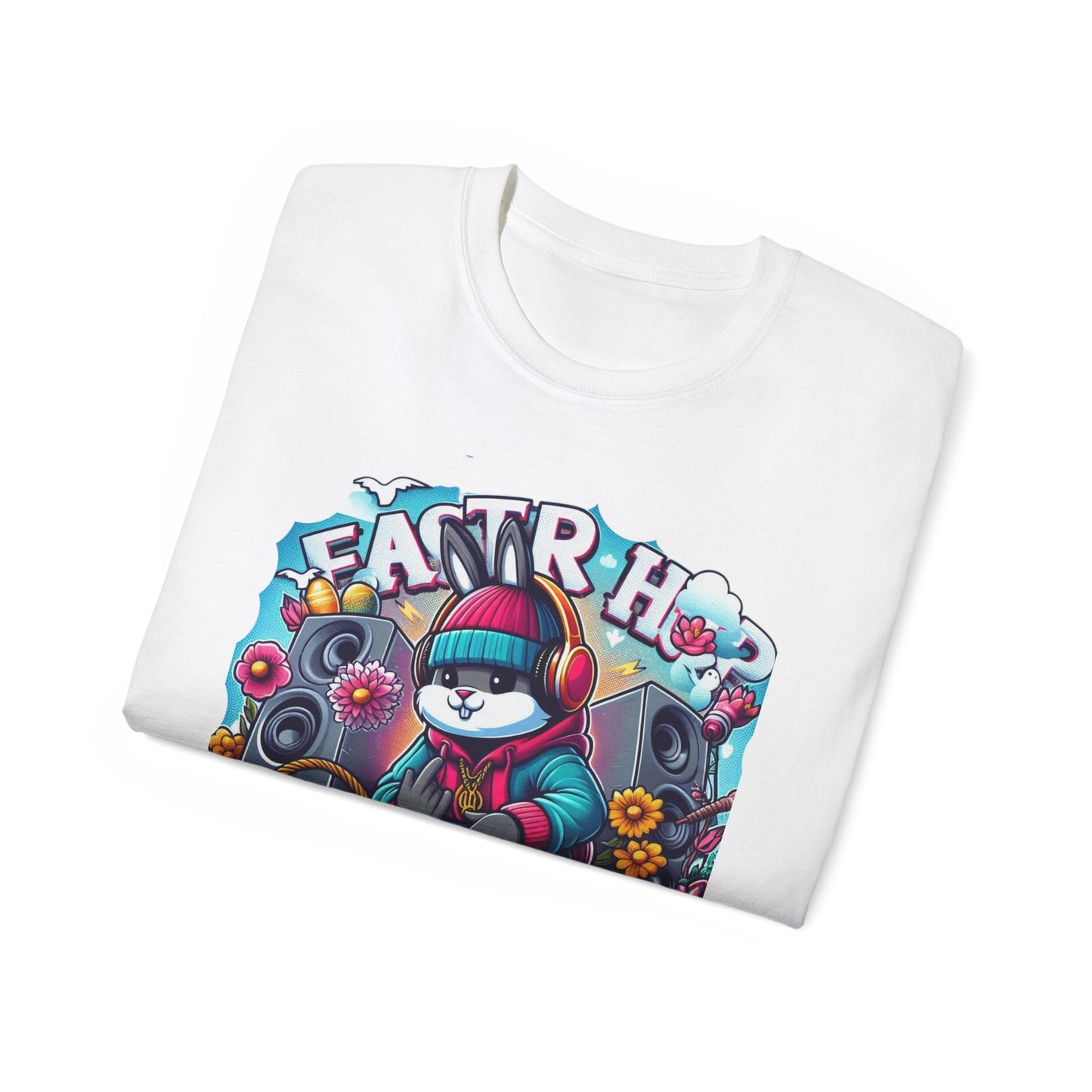 Hip Hop Bunny Tee - Easter Streetwear